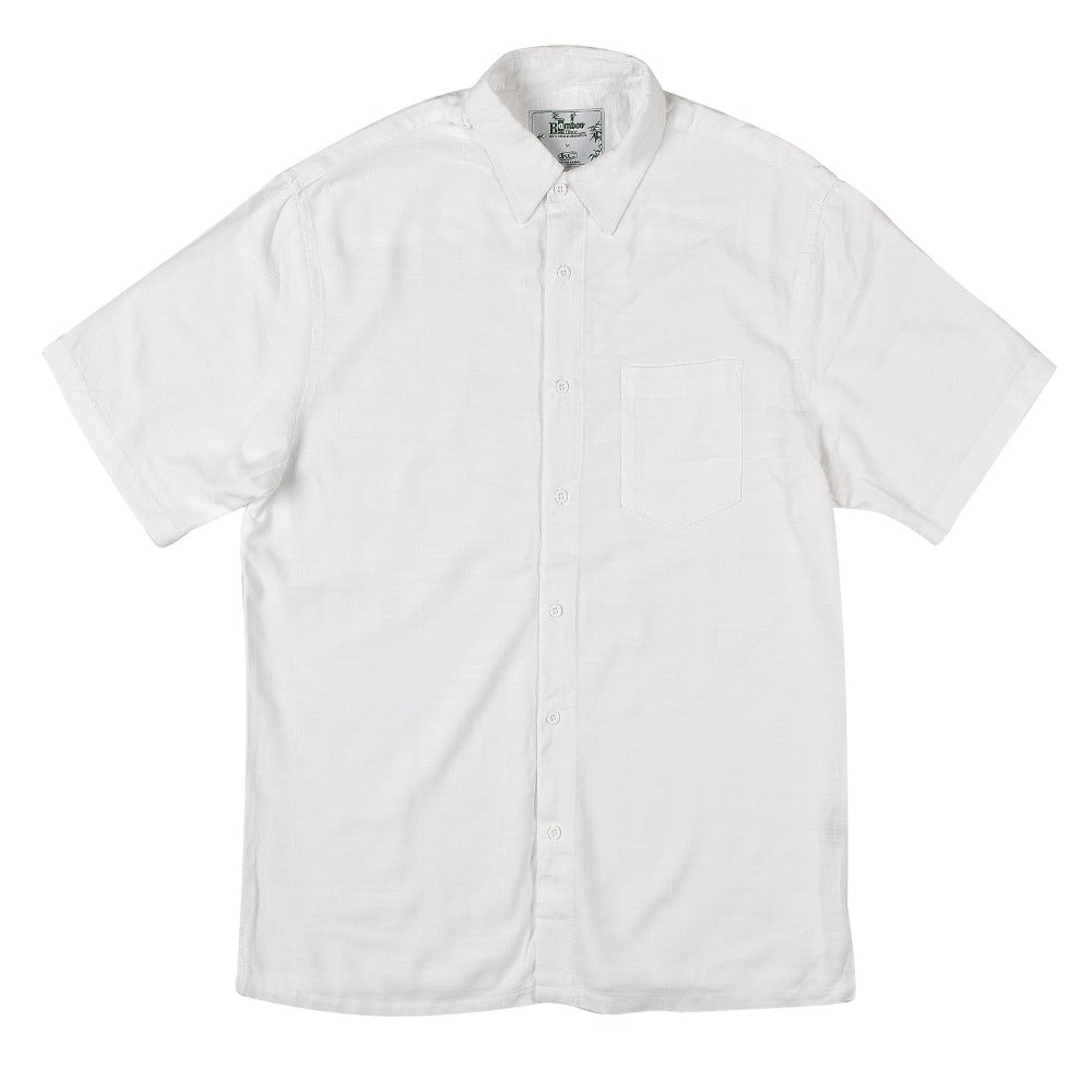 Bamboo clothing is perfect to wear in our climate and it’s better for the planet too! Bamboo clothing feels soft and silky, a very luxurious fabric which is comfortable to wear. It’s anti static so it sits on the body nicely without clinging. It is also hypoallergenic, breathable and absorbent. This shirt is plain white.