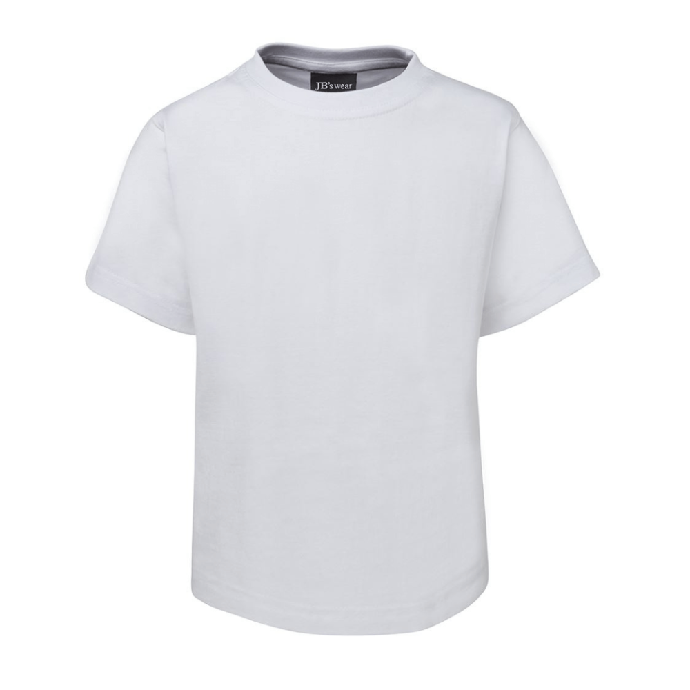 Unisex children's tees made from 100% cotton for 100% comfort, a wardrobe staple which are made to last. Colour is White,