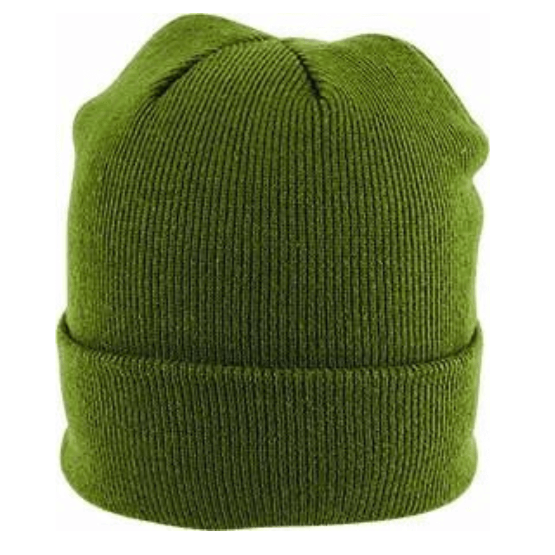 Stewart's Menswear Avenel Hats fine acrylic beanie with thinsulate lining - olive. This functional Acrylic rib knit beanie has thinsulate lining for extra warmth.  Made from soft acrylic yarn, it features a fine rib knit texture. The added thinsulate lining ensures you will stay warm in the cooler months.  The classic beanie shape provides ample coverage for your ears and forehead.  Available in a range of colours, this fine knit beanie is the ideal accessory for any winter outfit.   One size fits most.