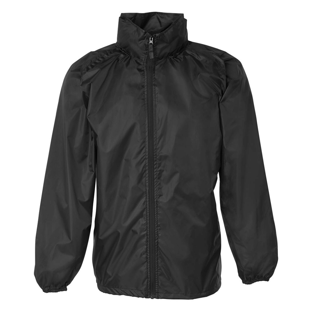 JB's Wear Rain Forest Jacket is perfect for enjoying the outdoors in wet weather. Available in black or navy, it is also available in children's sizes. Features a zip-through hi collar with a concealed hood, sealed seams and a waterproof rating of 20,000mm to ensure you stay dry even in heavy rain. Colour pictured is black