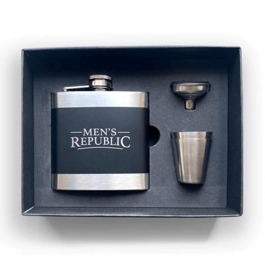 Hip Flask (with funnel and two cups)