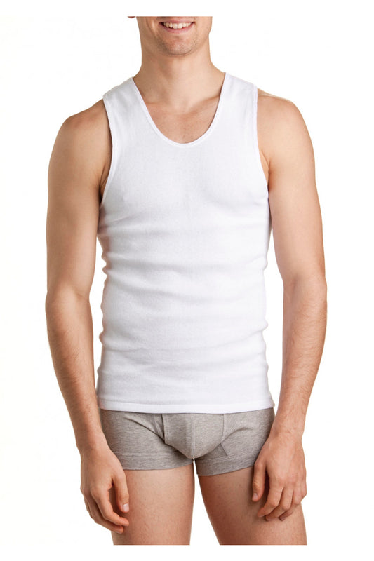 Chesty Bond Men's Singlet White