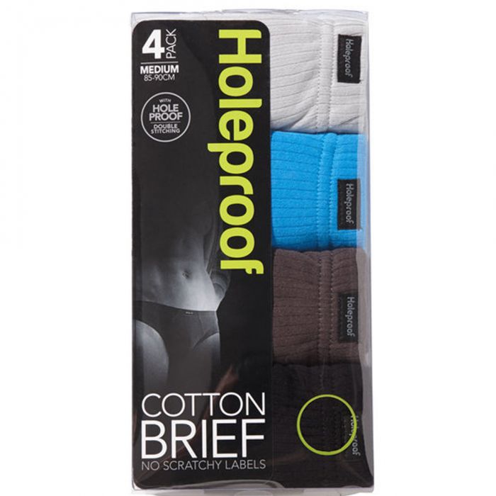 Holeproof Cotton Tunnel Brief 4 Pack