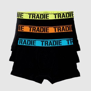 Tradie Mens 3 Pack Cotton Trunk